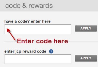 JCPenney Thank You Reward Code stack of JCPenney Thank You Reward ...