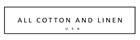 All cotton and linen logo