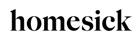 Homesick logo